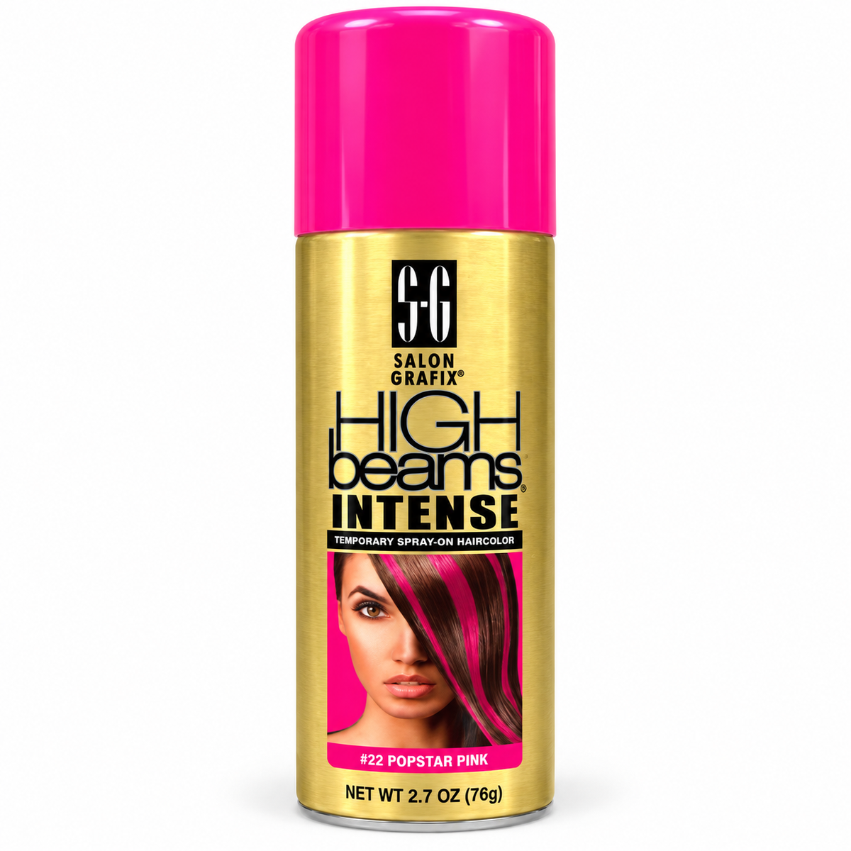 High Beams Intense Temporary Spray-On Color 2.7 oz. #22 Popstar Pink