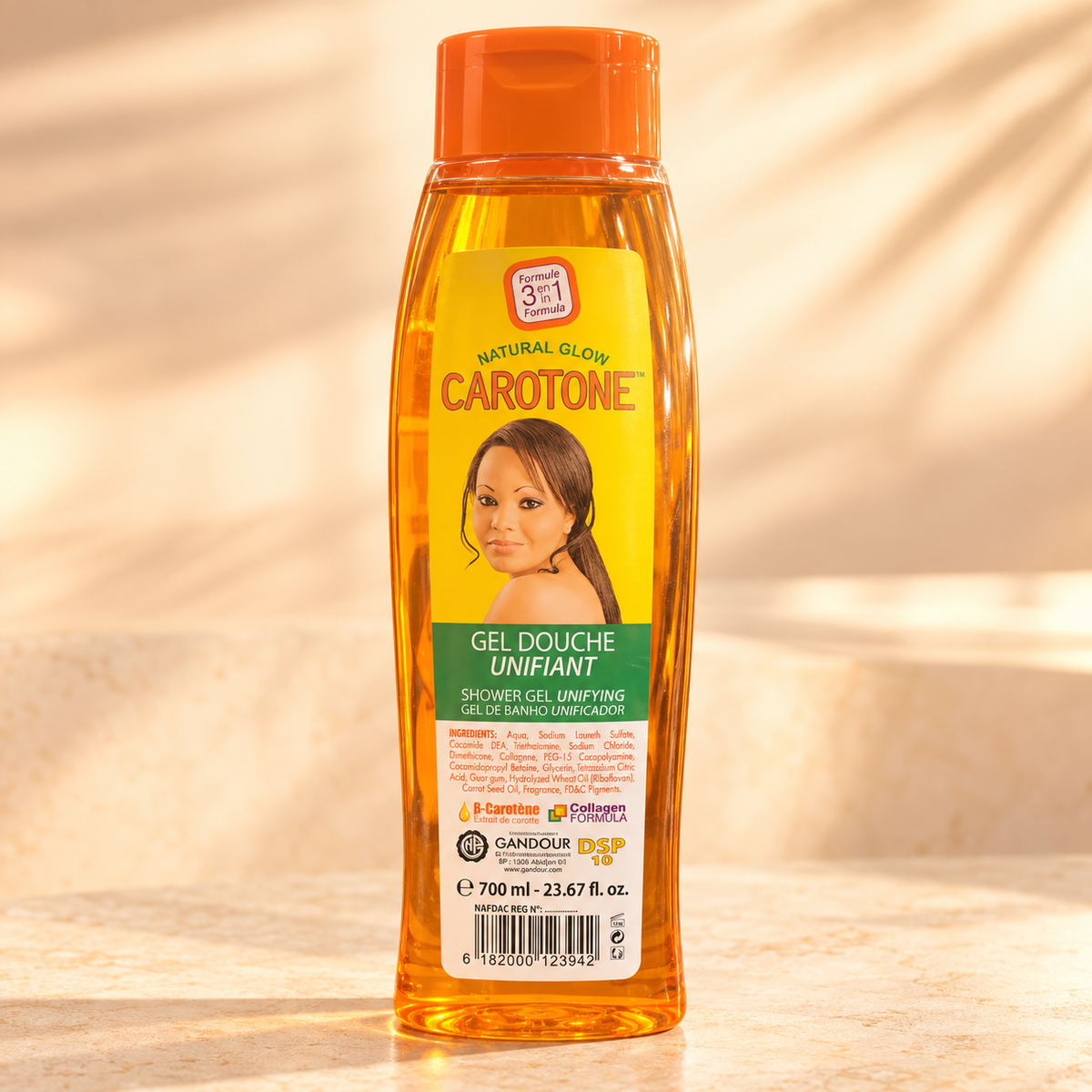 Carotone Natural Glow Unifying Shower Gel – 700 ml