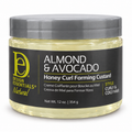 Design Essentials Almond & Avocado Honey Curl Forming Custard – 12 oz