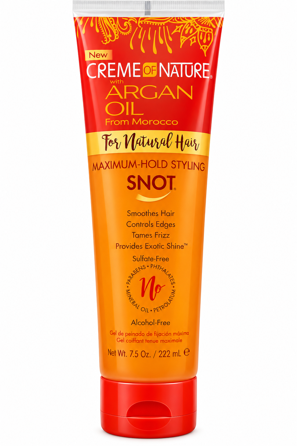 Creme of Nature Argan Oil Maximum-Hold Styling Snot – 7.5 oz