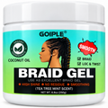 GOIPLE Braid Gel - Coconut Oil (Tea Tree Mint) - 8.8oz