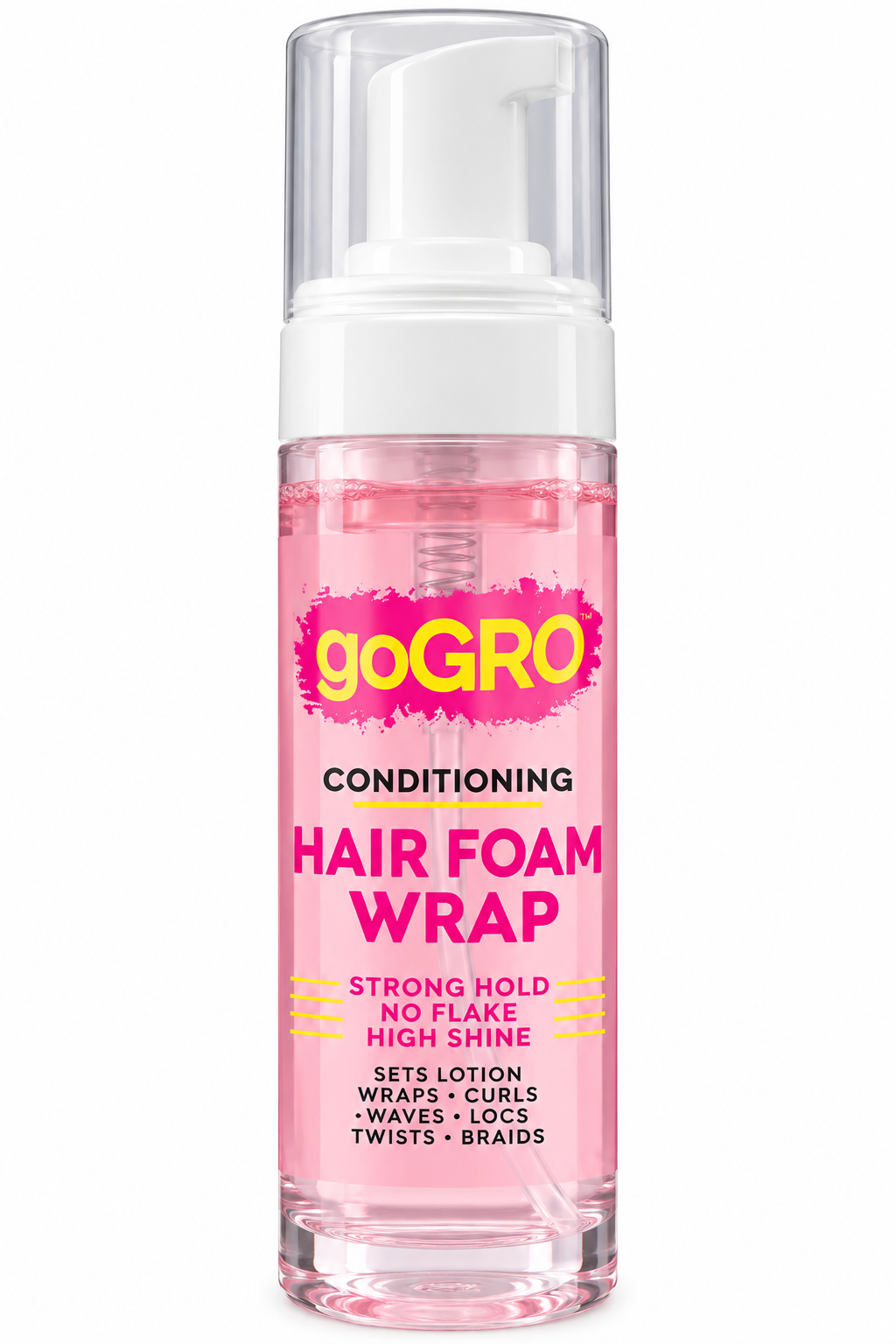 goGRO Conditioning Hair Foam Wrap