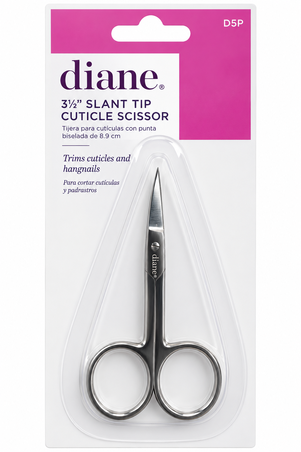 Diane 3.5" Slant Tip Cuticle Scissor