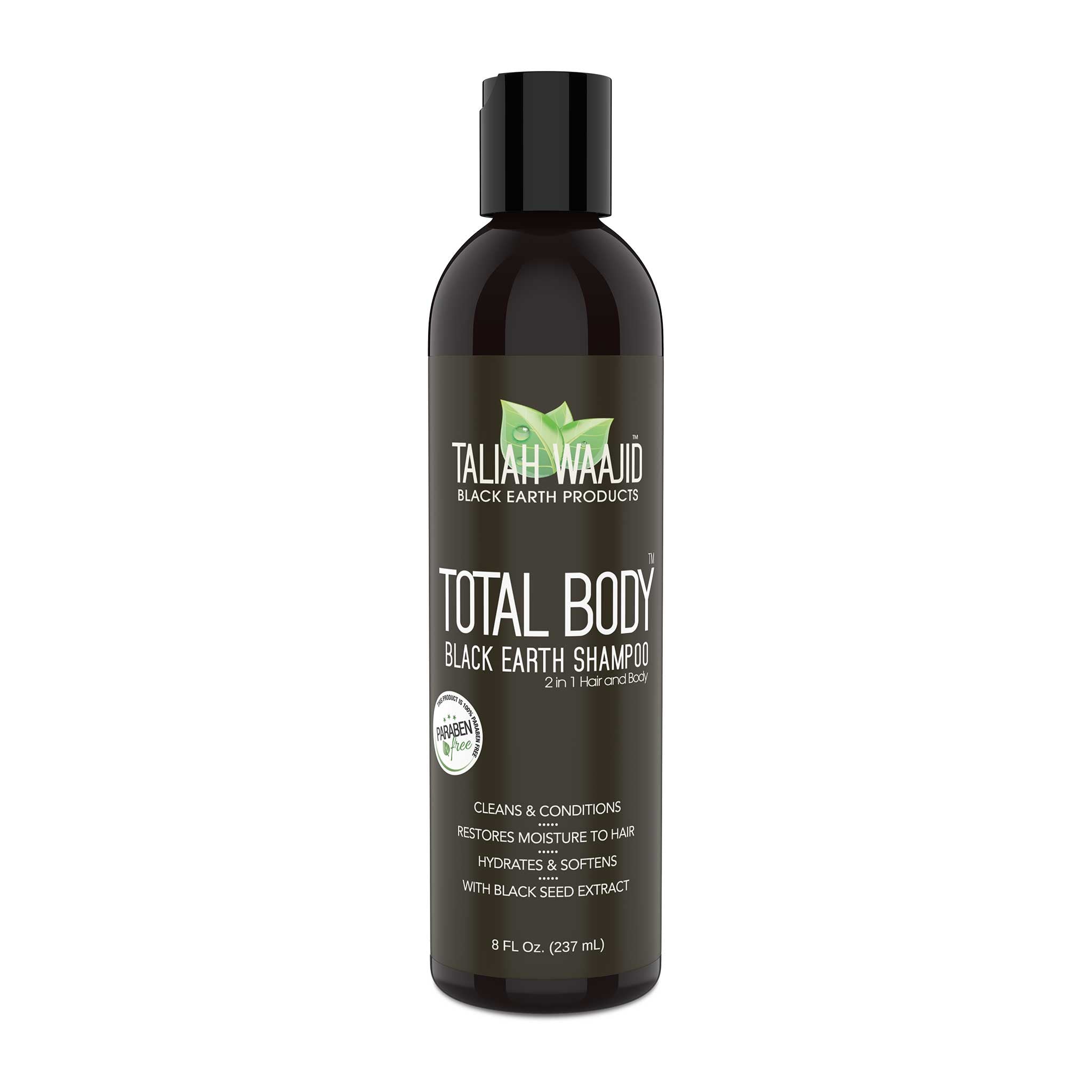Taliah Waajid Total Body Black Earth Shampoo 8oz image 0
