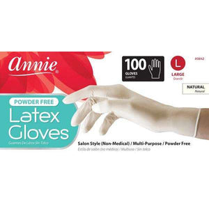 Annie Latex Gloves Powder Free 100Ct image 0
