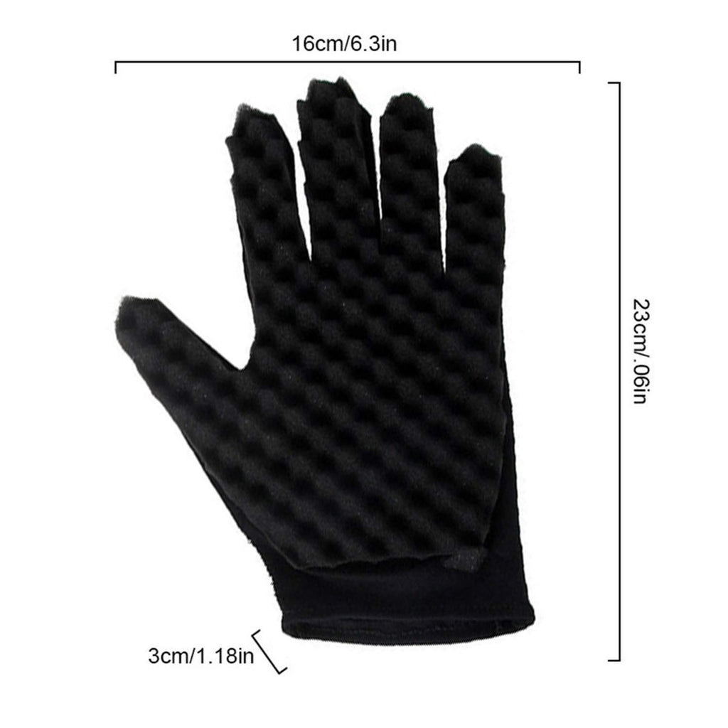 Magic Hair Curling Sponge Glove image 1
