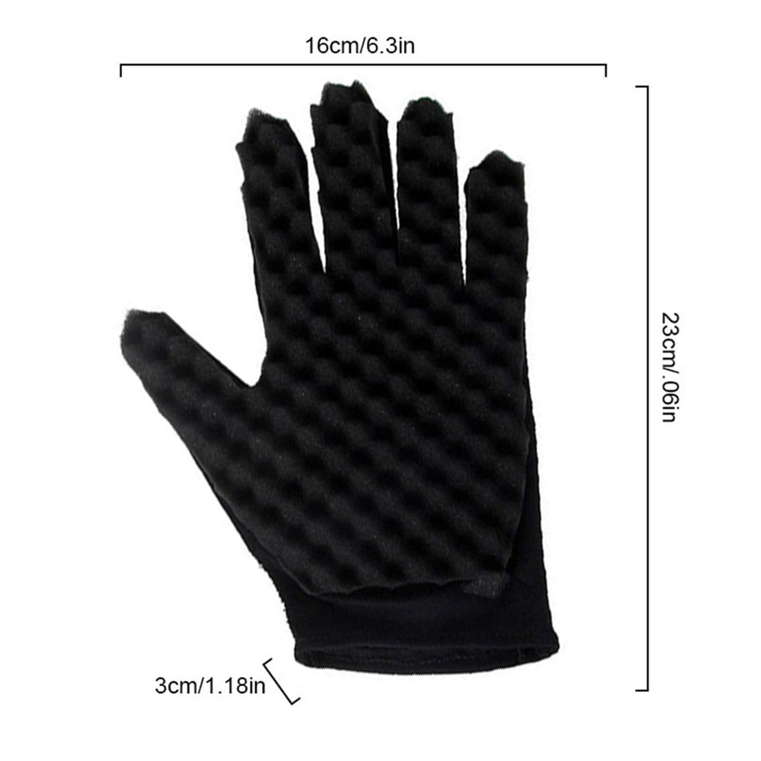 Magic Hair Curling Sponge Glove image 1
