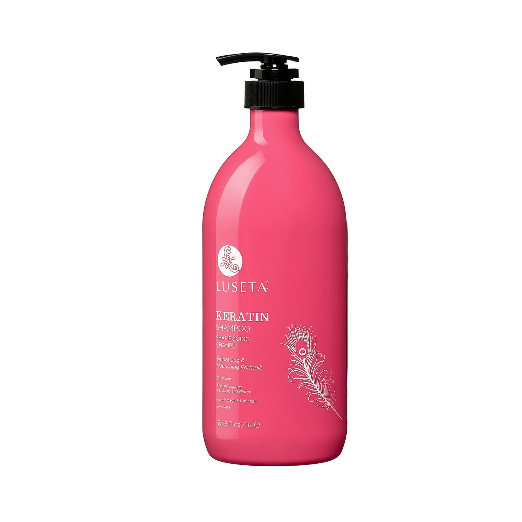 Luseta Keratin Shampoo Smoothing & Nourishing Formula 33.8 fl oz image 0