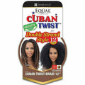 EQUAL CUBAN TWIST BRAID 12" SYNTHETIC HAIR DOUBLE STRAND STYLE image 0