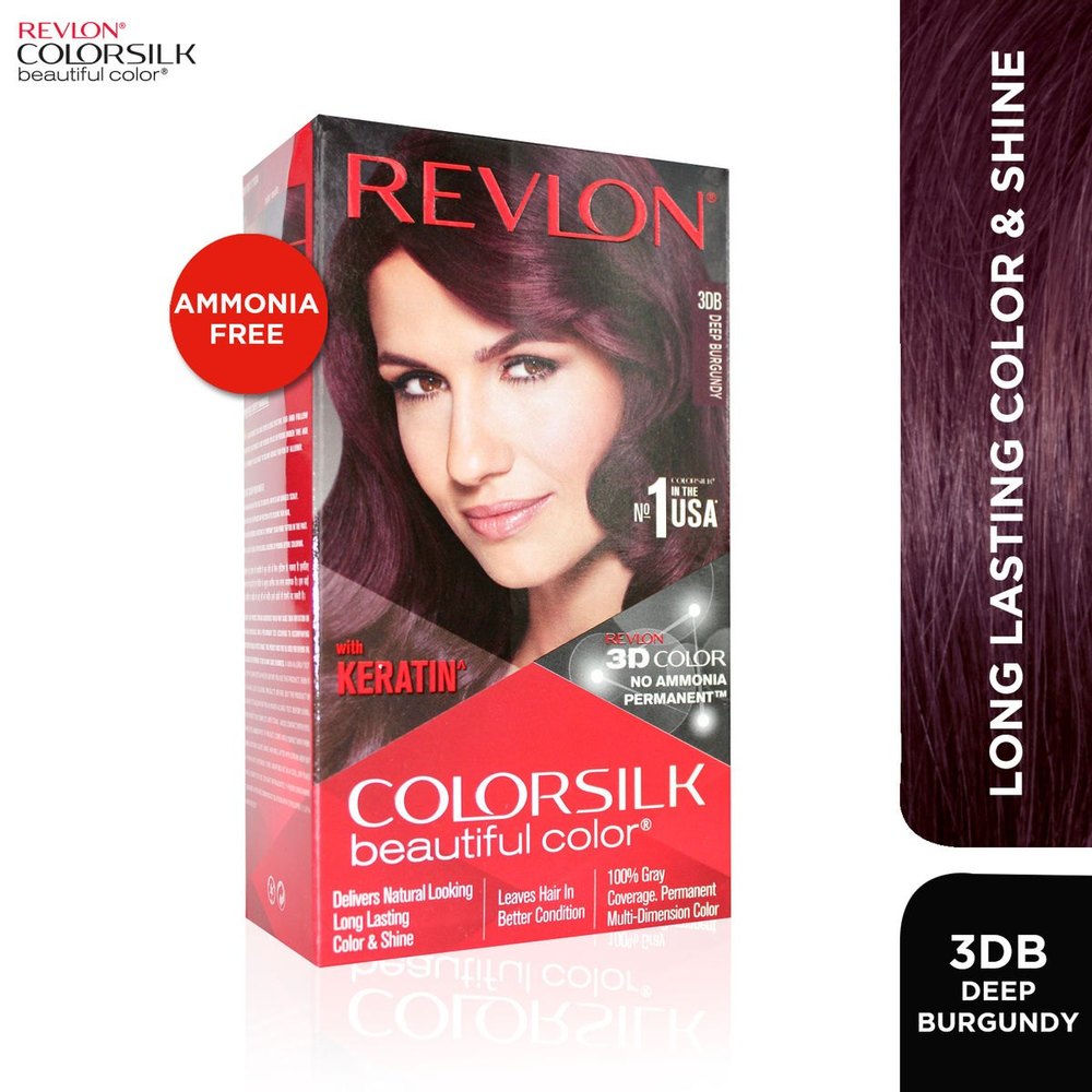 Revlon Colorsilk Hair Color Deep Burgundy 3DB image 0