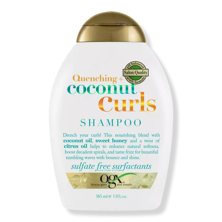 OGX Quenching + Coconut Curls Curl-Defining Shampoo image 0