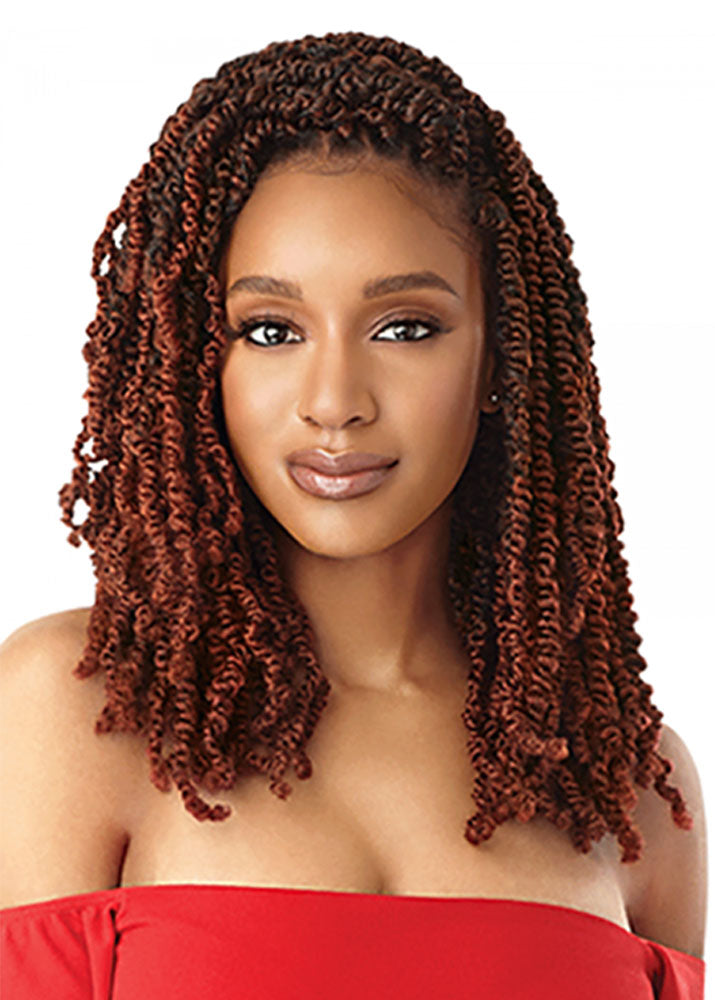 Wavy Bomb Twist 12" X-pression Twisted Up Crochet Braid image 0