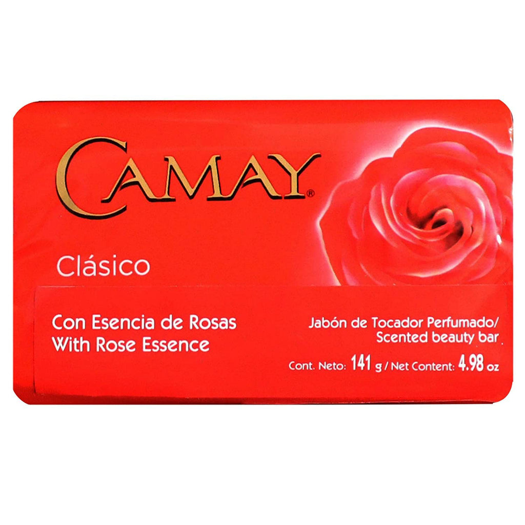 Camay Classic Rose Essence Scented Beauty Bar Soap image 1
