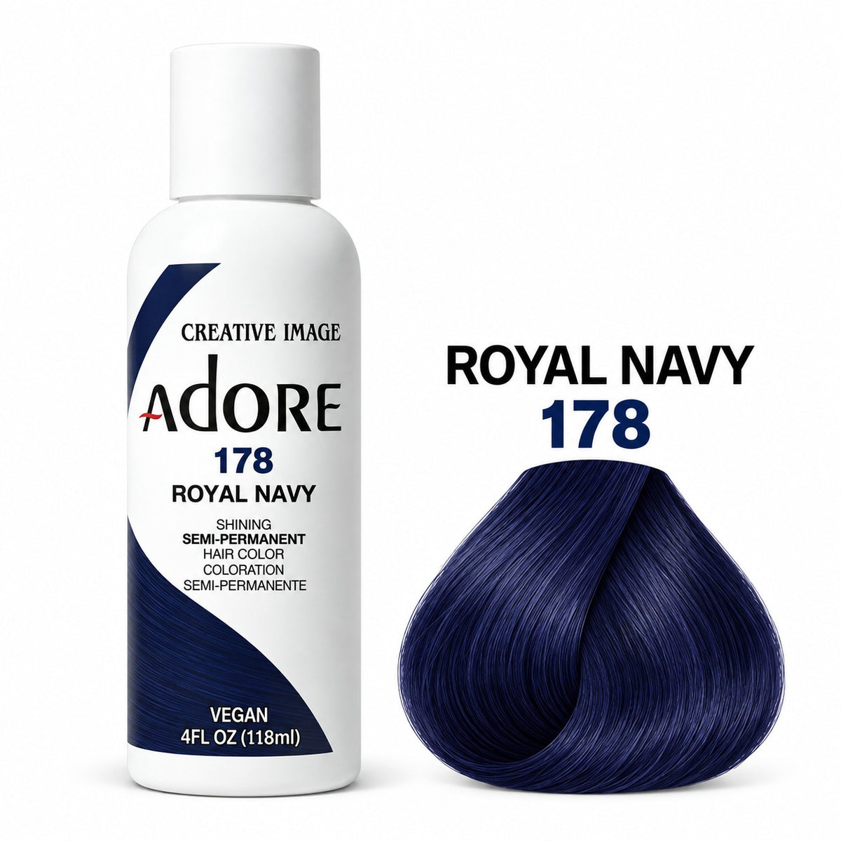 Adore #178 Royal Navy hair color