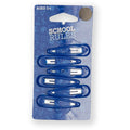 School Rules Hair Clips 6 Pack - Royal Blue image 0