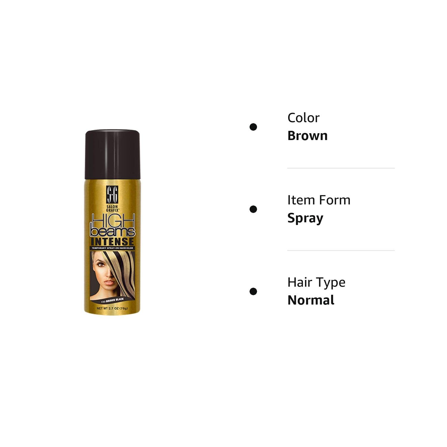 High Beams Intense Temporary Spray-On Color 2.7 oz. image 1