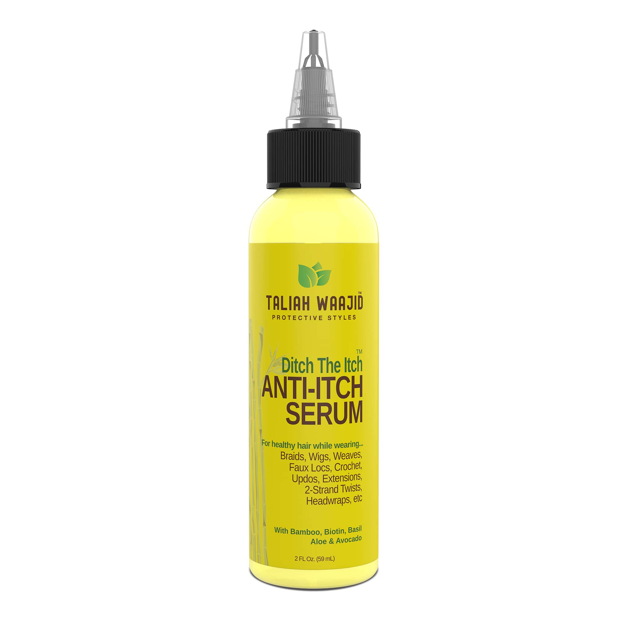 Taliah Waajid Ditch The Itch™ Bamboo, Basil And Peppermint Anti Itch Serum 2oz image 0
