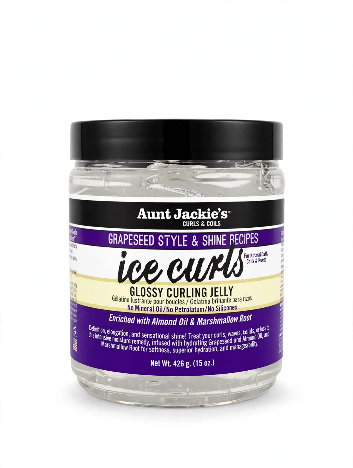 Aunt Jackie's Ice Curls Glossy Curling Jelly 15 oz
