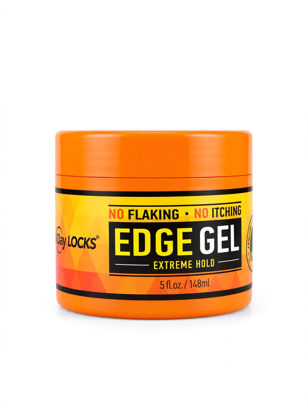 AllDay Locks Edge Gel Extreme Hold 5oz orange jar