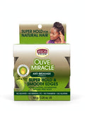 African Pride Olive Miracle Super Hold & Smooth Edges 2.25oz