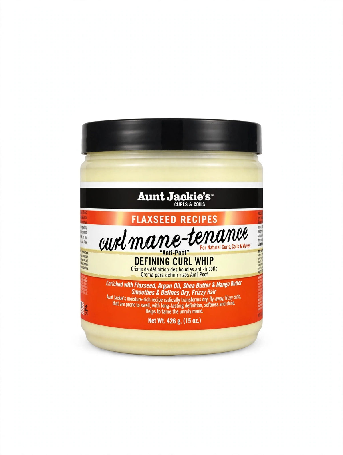 Aunt Jackie's Curl Mane-tenance Defining Curl Whip 15 oz