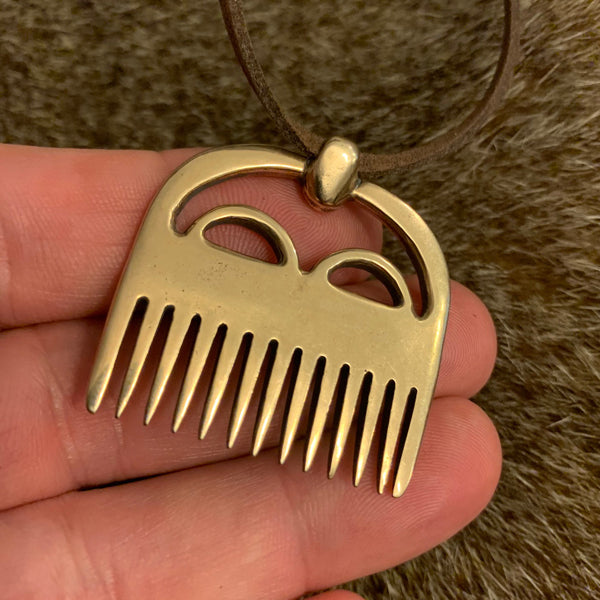 Viking Comb - Bronze image 1