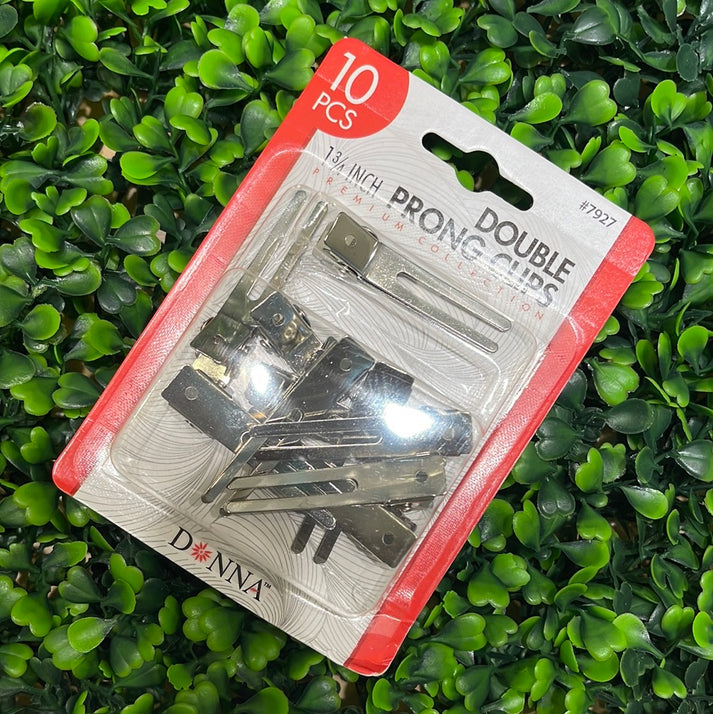 Donna 10pc. Double Prong Clips image 0