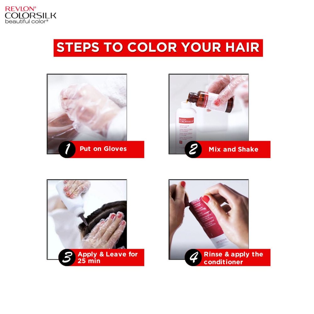 Revlon Colorsilk Hair Color Deep Burgundy 3DB image 1