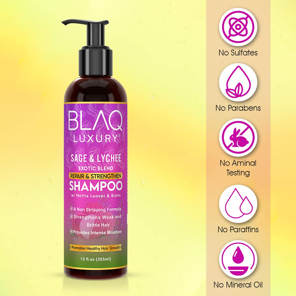 BLAQ SAGE/LYCHEE SHAMPOO image 1