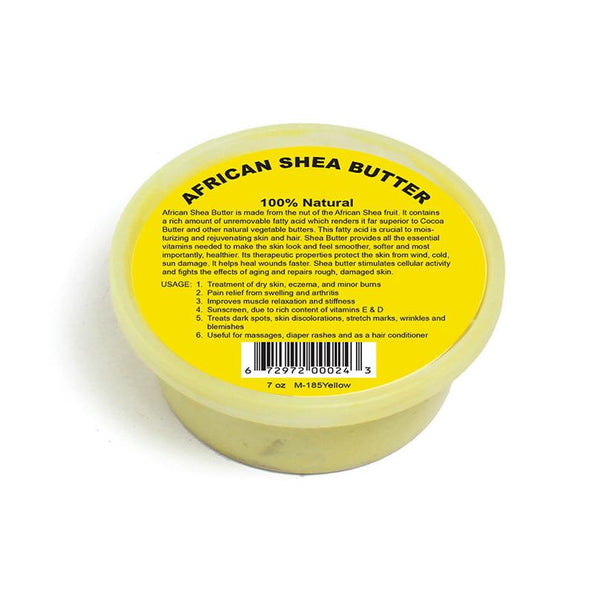 MJ- African Shea Butter 100% Natural Cream 8oz image 0