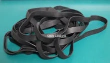 BLACK THICK ELASTIC RUBBER BAND image 1