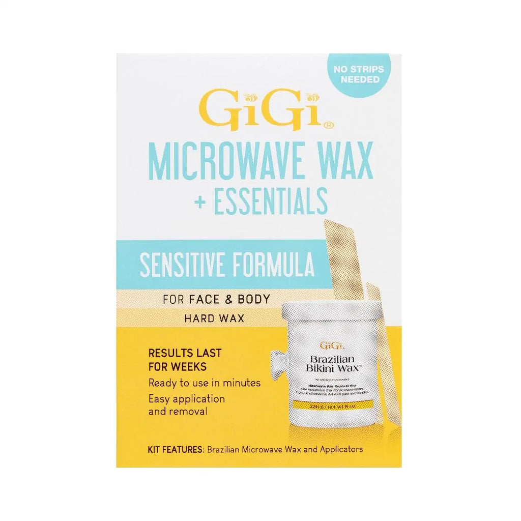 GIGI, SENSITIVE FORMULA, BRAZILIAN BIKINI MICROWAVE WAX & ESSENTIALS image 1