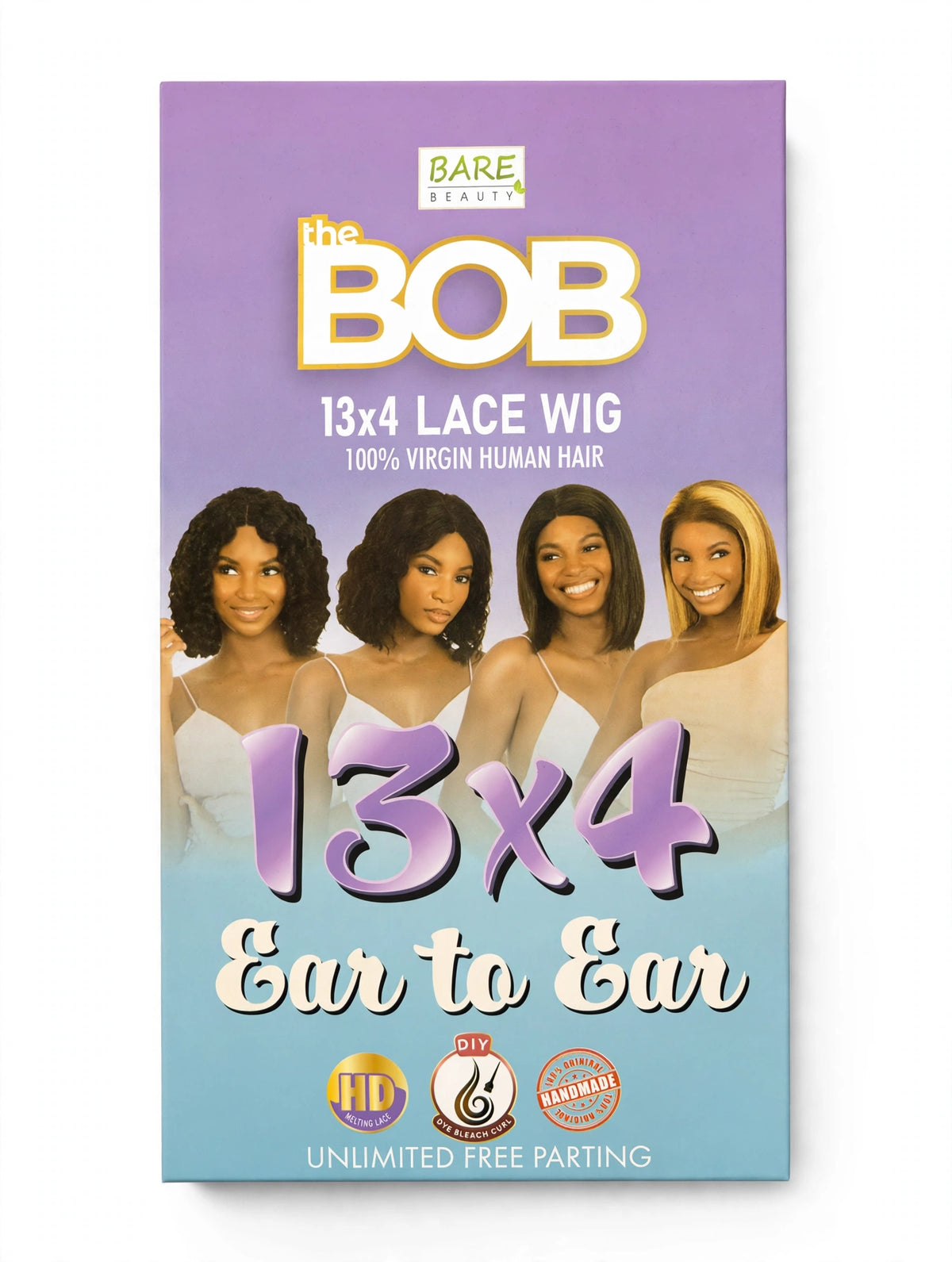 Bare Beauty The Bob 13x4 Lace Wig Straight 10" 4/27
