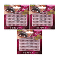 Kiss i-Envy Luxe Black Flare Short Eyelashes image 0