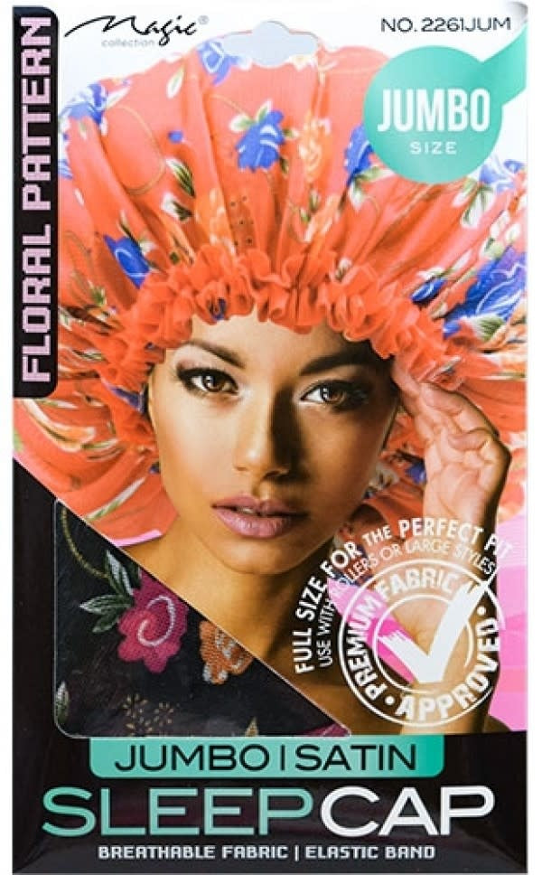 Satin Floral Cap Assorted image 0