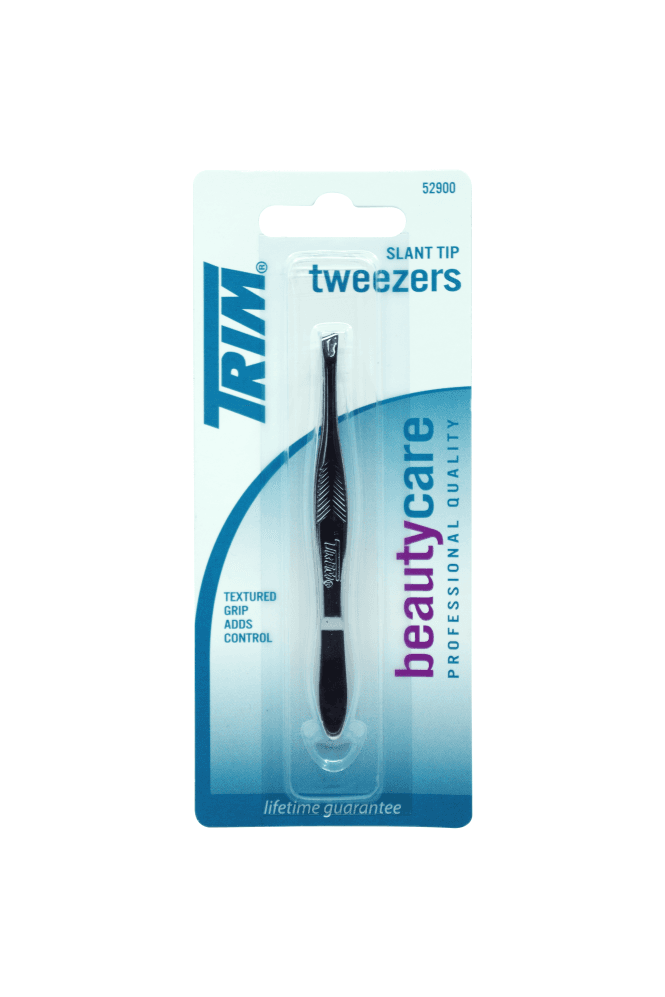 TRIM BEAUTY CARE TWEEZERS SLANT image 0
