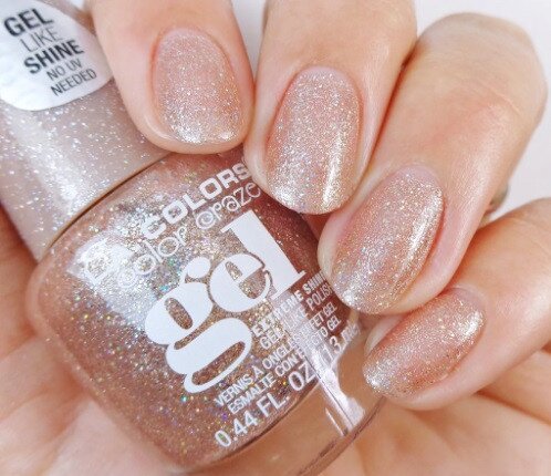 LA COLORS GIDDY SHIMMER GEL POLISH image 2