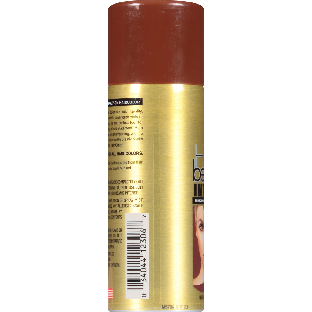 High Beams Intense Spray On Hair Color, Brown, 2.7 Oz image 0