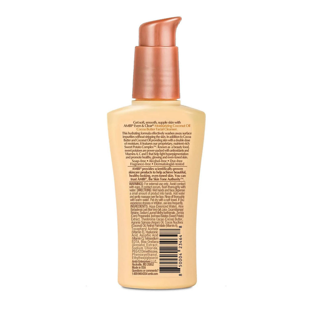 AMBI Even & Clear Purifying Charcoal Black Soap Facial Cleanser - 3.5 fl oz image 1