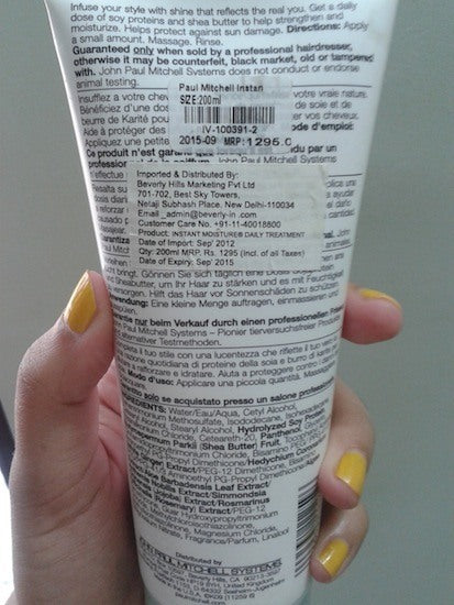 Paul Mitchell Instant Moisture Daily treatment image 1