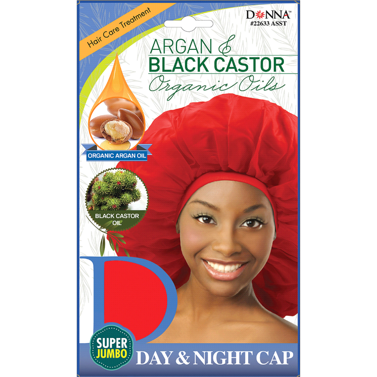Donna Argan Black Castor Day & Night Cap Jumbo image 0