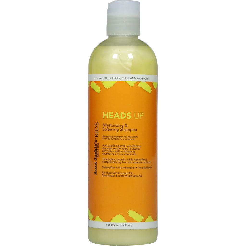 Aunt Jackie's Girls Heads Up Moisturizing & Softening Shampoo, 12 oz image 1