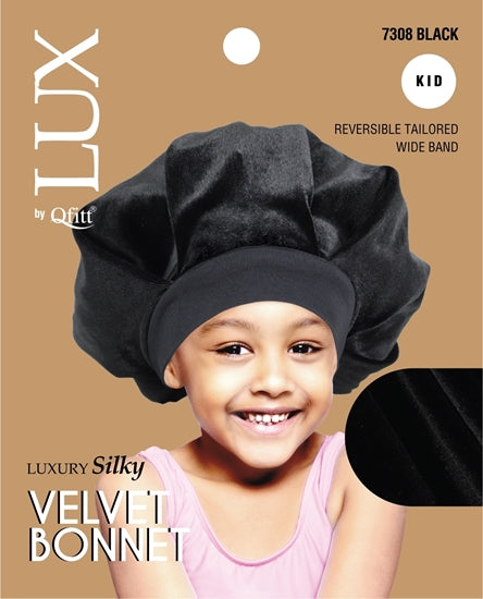 Kids' Silky Velvet Bonnet image 0