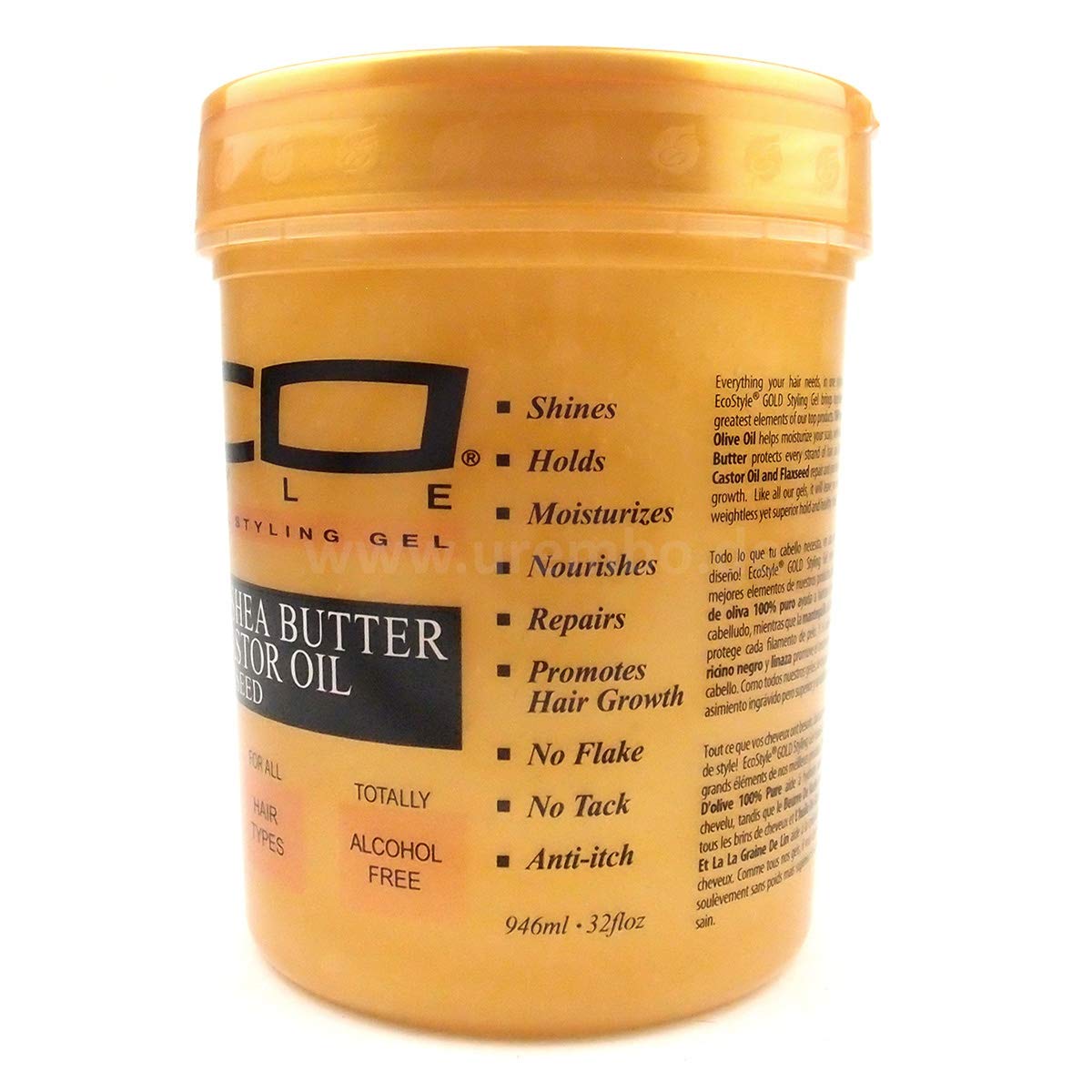 Ecoco Style Gel Gold 32 Oz image 1