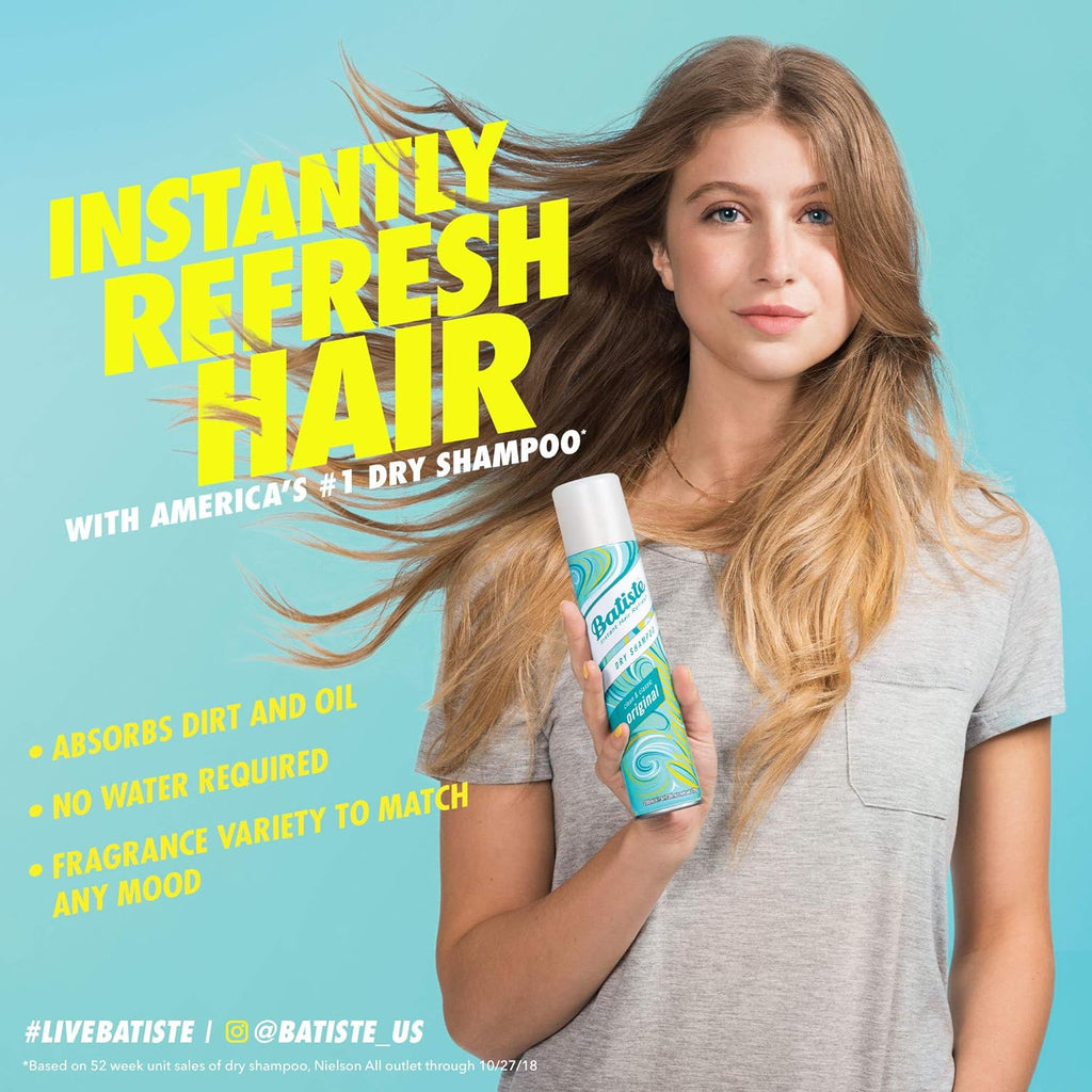 Batiste Dry Shampoo, Hydrating, 6.73 fl. oz. image 2