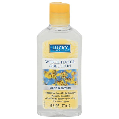 Lucky Super Soft Witch Hazel Solution, Clean & Fresh image 0