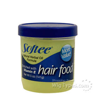 Softee Hair Food with Vitamin E 5oz image 0