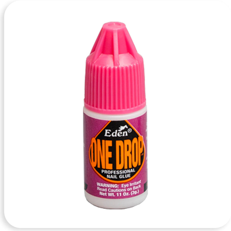 Eden One Drop Professional Nail Glue 0.11 oz image 0