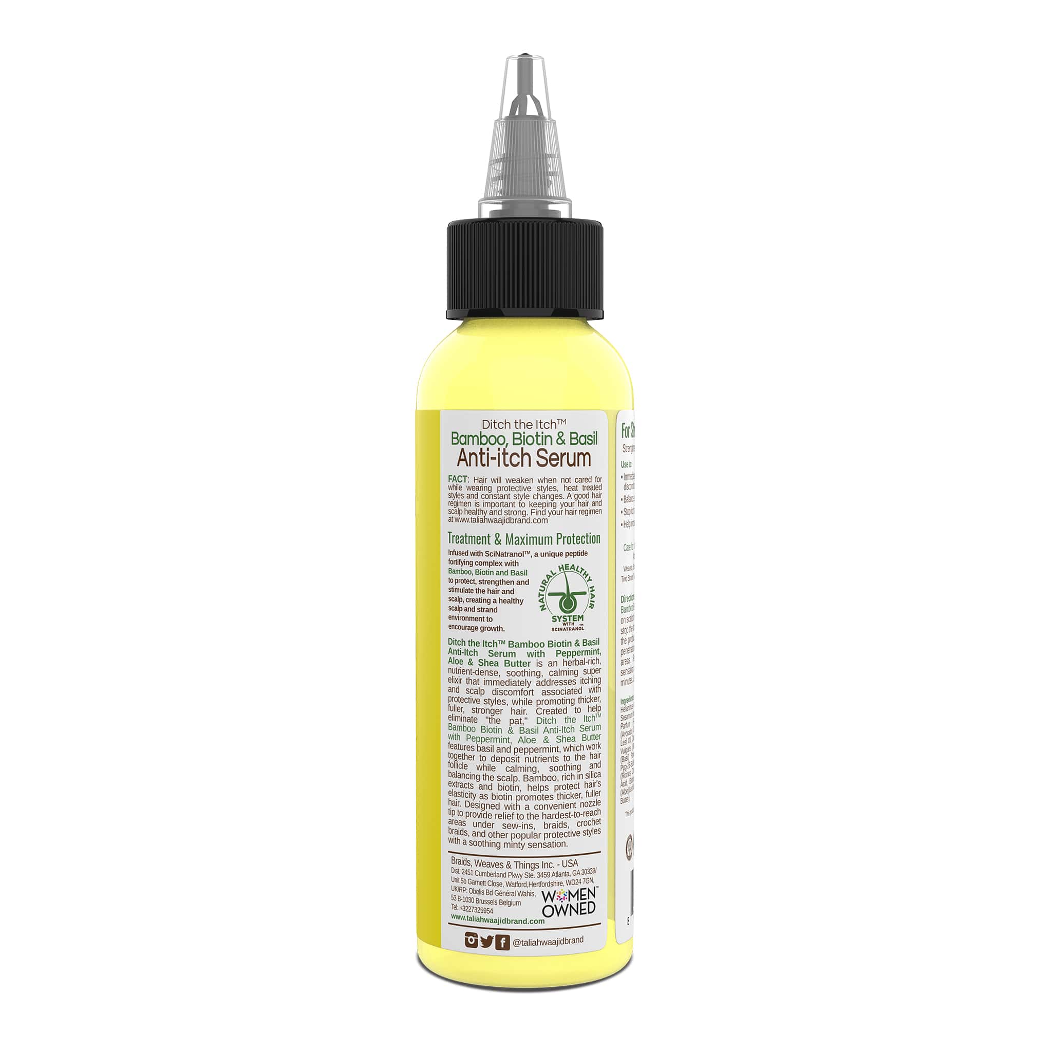 Taliah Waajid Ditch The Itch™ Bamboo, Basil And Peppermint Anti Itch Serum 2oz image 1