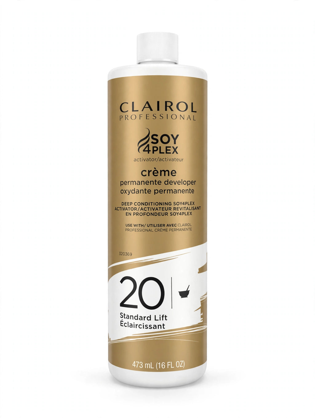 Clairol Soy 4 Plex Creme Permanente Developer 20 Volume 16 oz